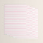 Baby Pink Stripe Wrapping Paper Gallery Image 3
