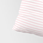 Baby Pink Stripe Pillow Sham Gallery Image 4