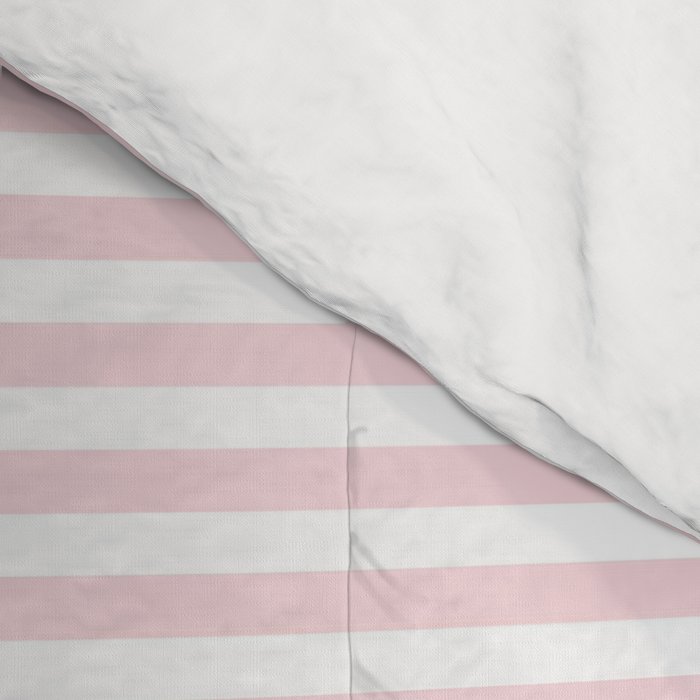 Baby Pink Stripe Comforter Gallery Image 4