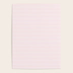 Baby Pink Stripe Poster Gallery Image 4