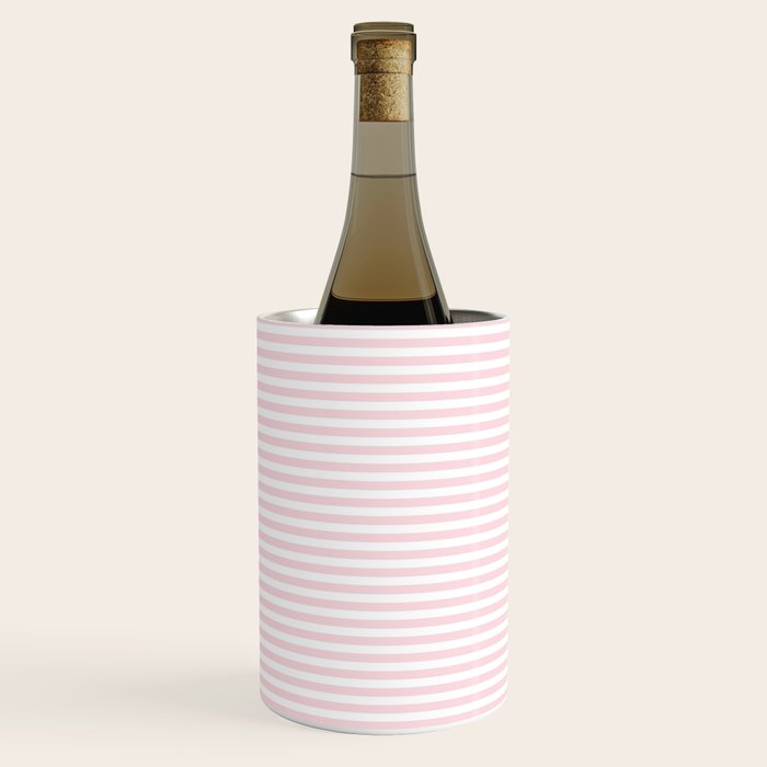 Baby Pink Stripe Wine Chiller Gallery Image 3