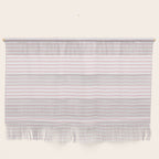 Baby Pink Stripe Wall Hanging Gallery Image 1