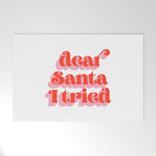 Dear Santa I tried Welcome Mat Gallery Image 1