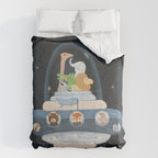 lets all go to space Comforter Gallery Image 6