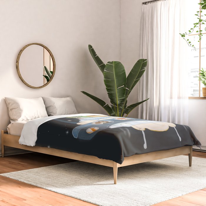 lets all go to space Comforter Gallery Image 2