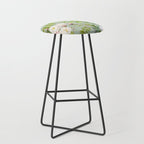 Purest Bloom Botanical Collage Stool Gallery Image 1