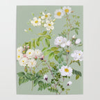 Purest Bloom Botanical Collage Poster Gallery Image 4