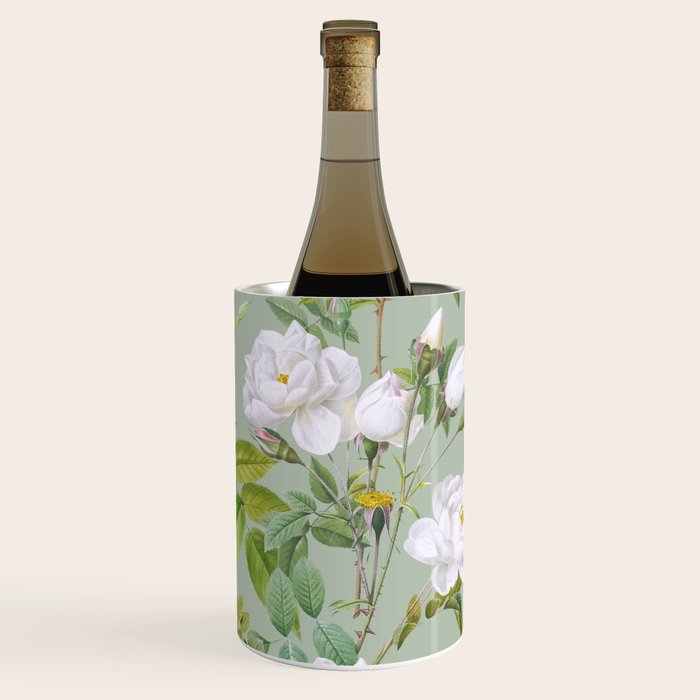 Purest Bloom Botanical Collage Wine Chiller Gallery Image 3