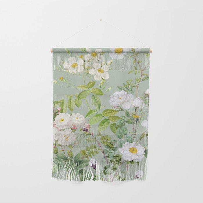 Purest Bloom Botanical Collage Wall Hanging Gallery Image 1