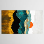 Turquoise Vista Tablecloth Gallery Image 2