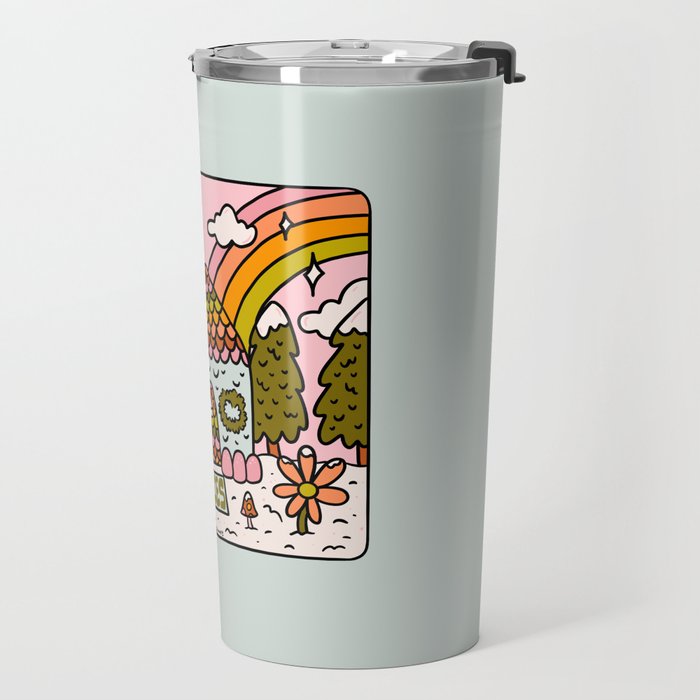 Pisces Gingerbread House Travel Mug Gallery Image 2