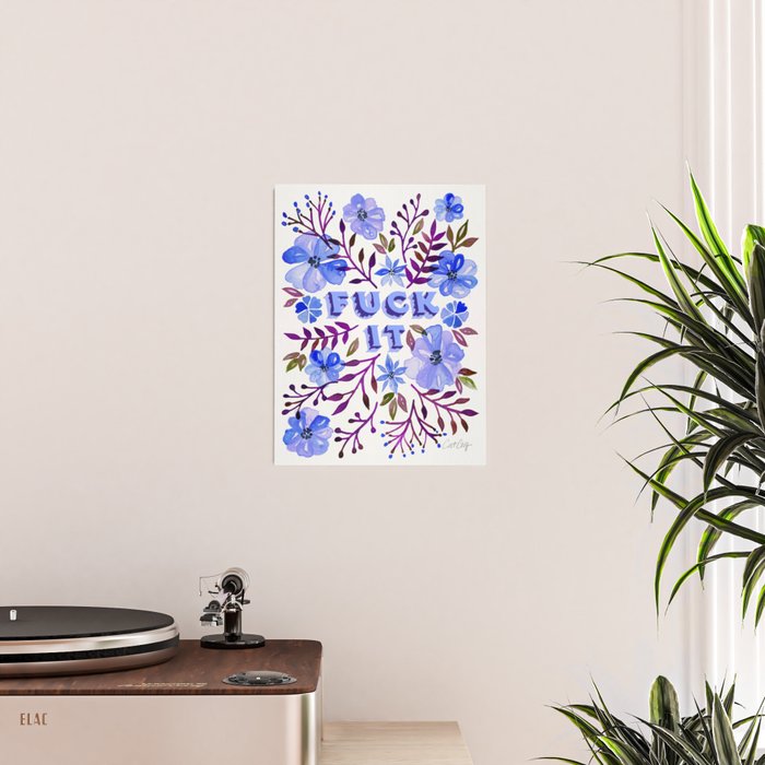 F*ck It - Blueberry Palette Poster Gallery Image 2