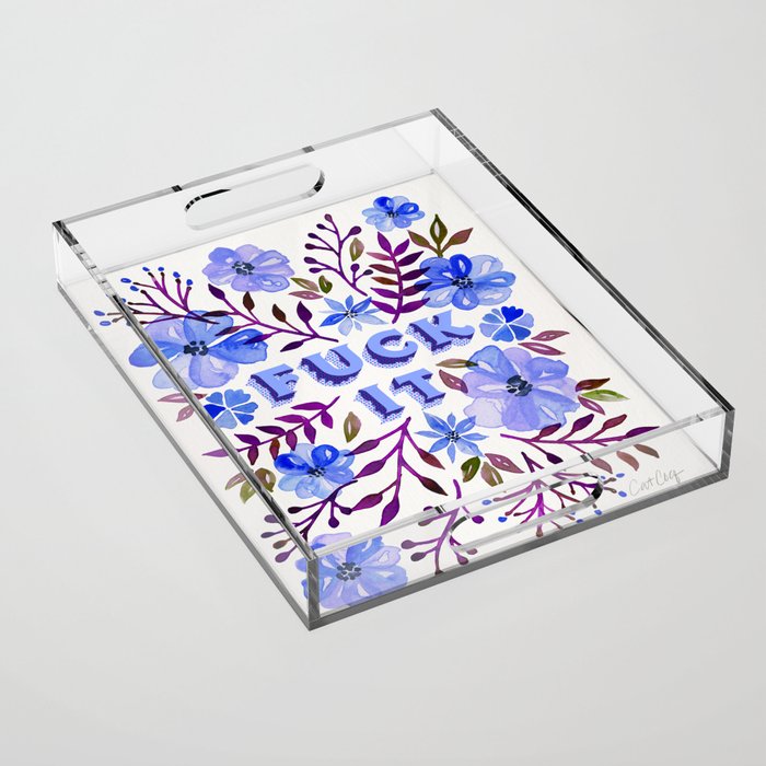 F*ck It - Blueberry Palette Acrylic Tray Gallery Image 1