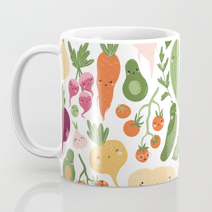 Cute vegetables Coffee Mug Gallery Image 3