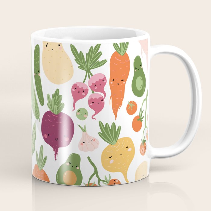 Cute vegetables Coffee Mug Gallery Image 1