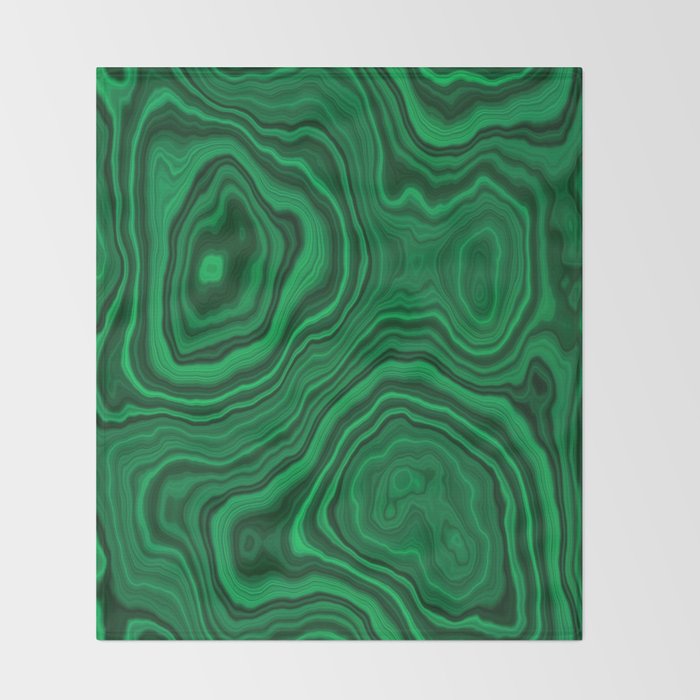 Malachite Throw Blanket Gallery Image 2