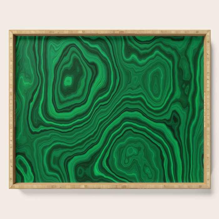 Malachite Serving Tray Gallery Image 1