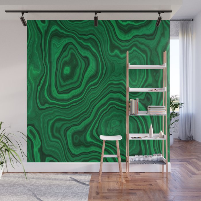 Malachite Wall Mural Gallery Image 1