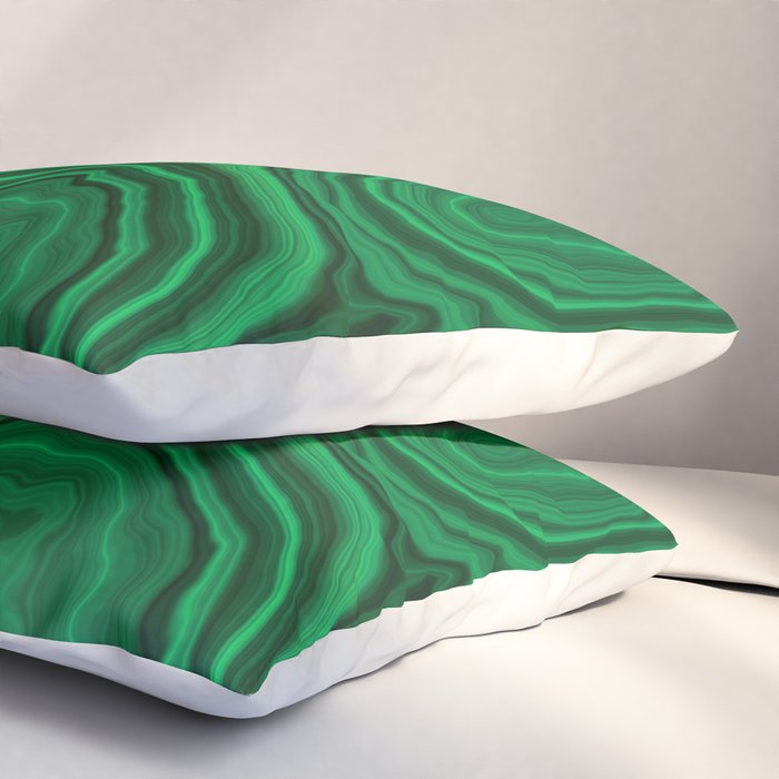 Malachite Pillow Sham Gallery Image 3