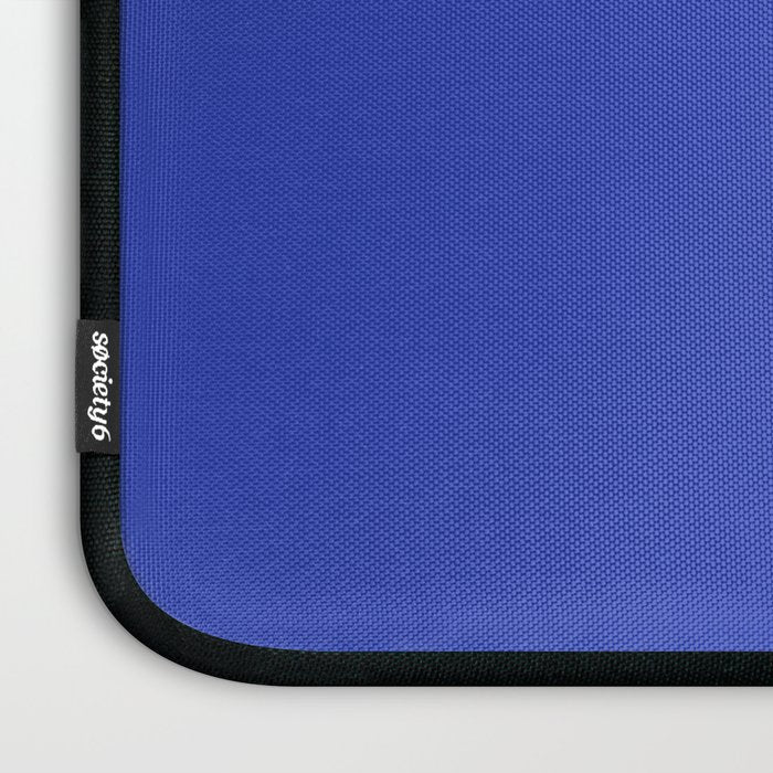 Color Block IX Peach Orange Blue Laptop Sleeve Gallery Image 3