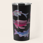 Salmon - dark Travel Mug Gallery Image 1