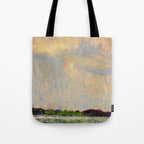 Tom Thomson Misty Sky c. 1913-1914 Canadian Landscape Artist Tote Bag Gallery Image 1
