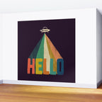 Hello I come in peace Wall Mural Gallery Image 2