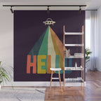 Hello I come in peace Wall Mural Gallery Image 1