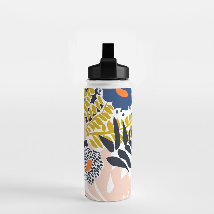 More design for a happy life Water Bottle Gallery Image 2