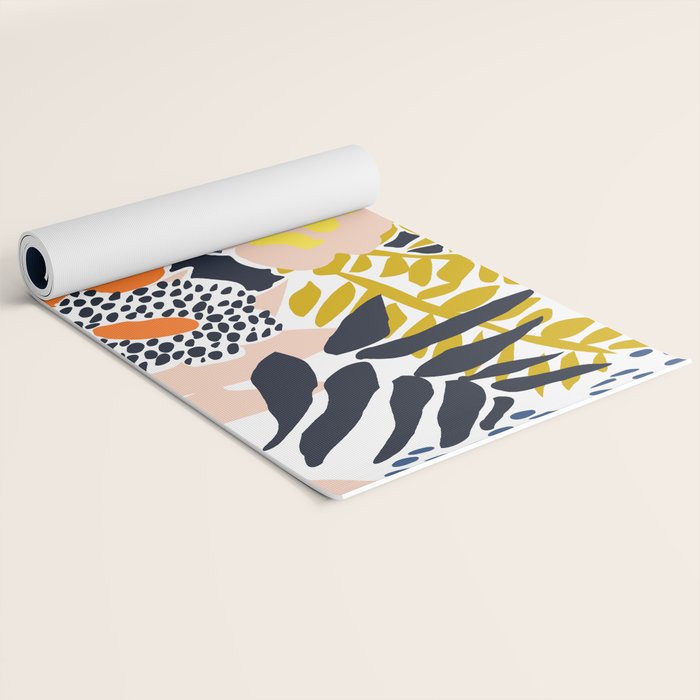 More design for a happy life Yoga Mat Gallery Image 2