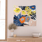 More design for a happy life Wall Tapestry Gallery Image 2