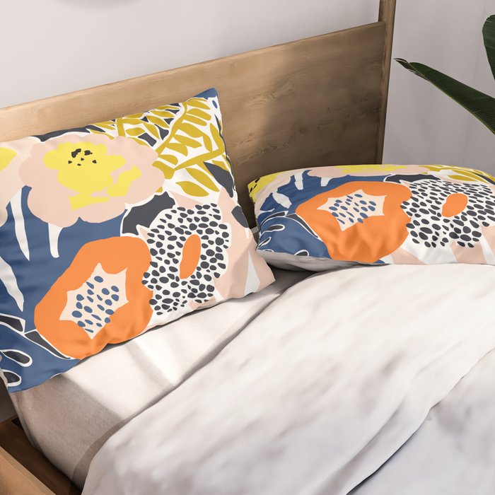 More design for a happy life Pillow Sham Gallery Image 2