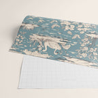 Elegant Swans in Bloom Wrapping Paper Gallery Image 2