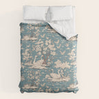 Elegant Swans in Bloom Comforter Gallery Image 6