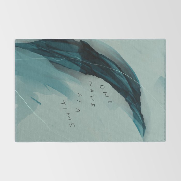 "One Wave At A Time" Rug Gallery Image 2