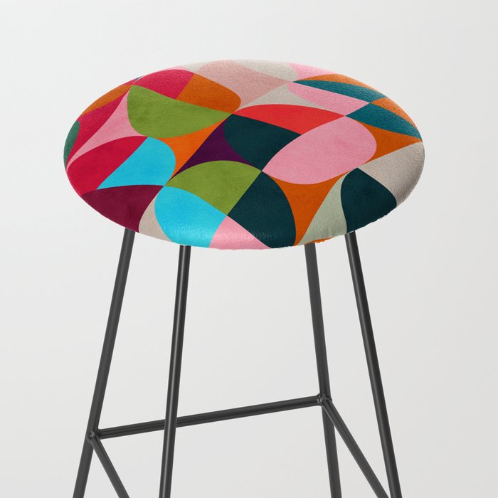 shapes spring colors Stool Gallery Image 2