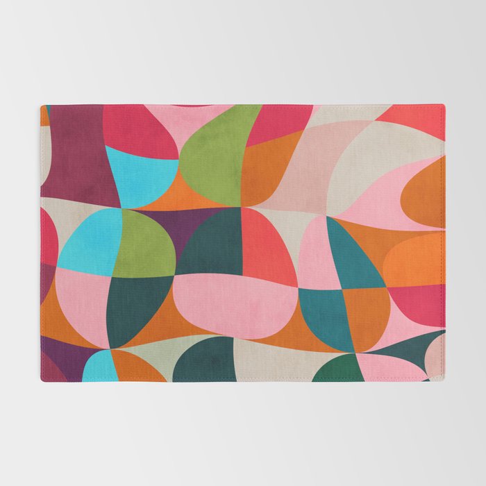 shapes spring colors Rug Gallery Image 2