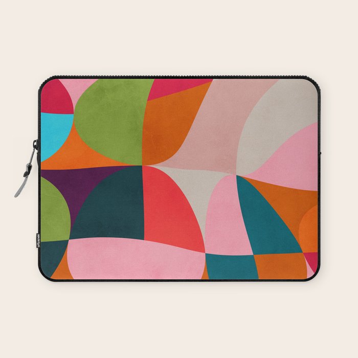 shapes spring colors Laptop Sleeve Gallery Image 1