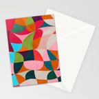 shapes spring colors Stationery Card Gallery Image 2