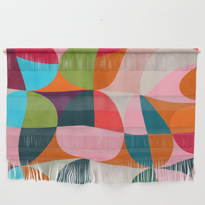 shapes spring colors Wall Hanging Gallery Image 1