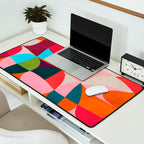 shapes spring colors Desk Mat Gallery Image 2