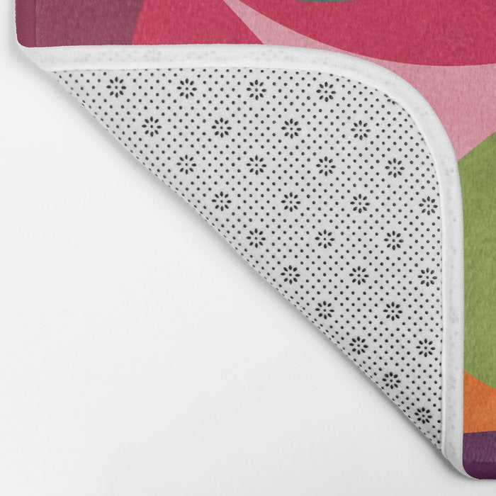 shapes spring colors Bath Mat Gallery Image 2