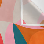 shapes spring colors Wall Tapestry Gallery Image 3