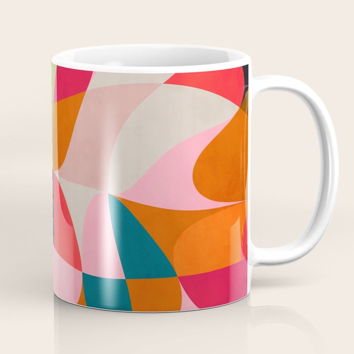 shapes spring colors Coffee Mug Gallery Image 1