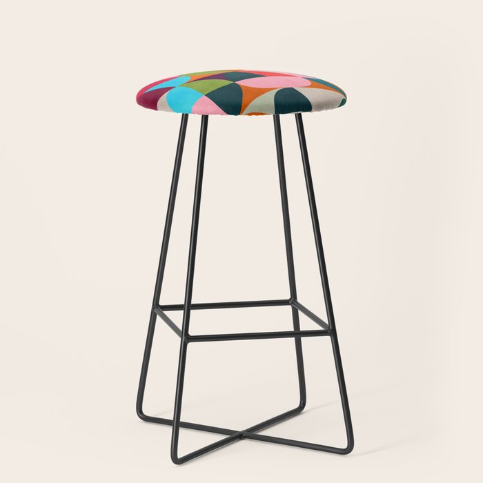 shapes spring colors Stool Gallery Image 1