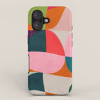 shapes spring colors iPhone Case Gallery Image 1