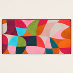 shapes spring colors Desk Mat Gallery Image 3