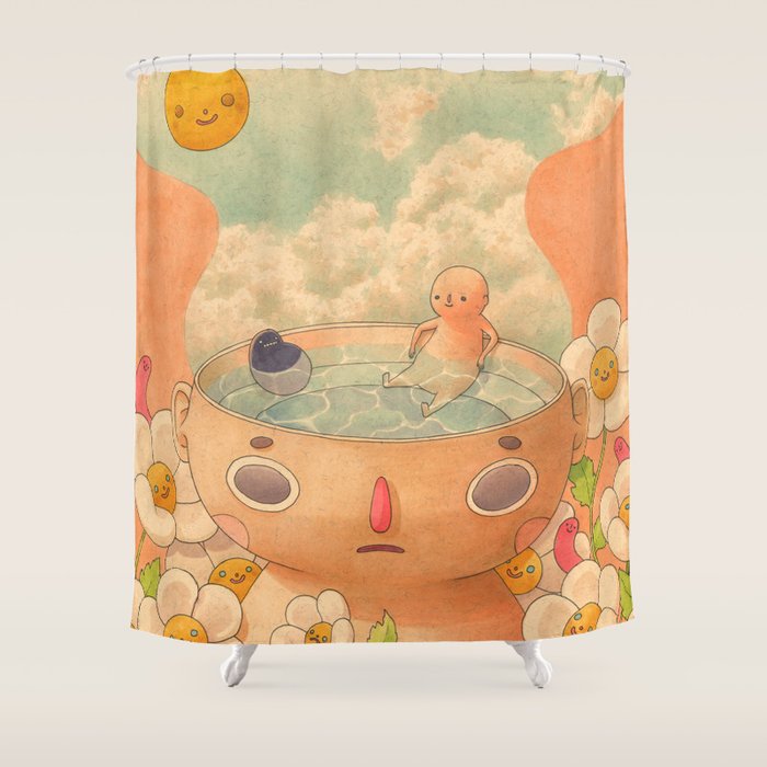 Mind on Break Shower Curtain Gallery Image 1