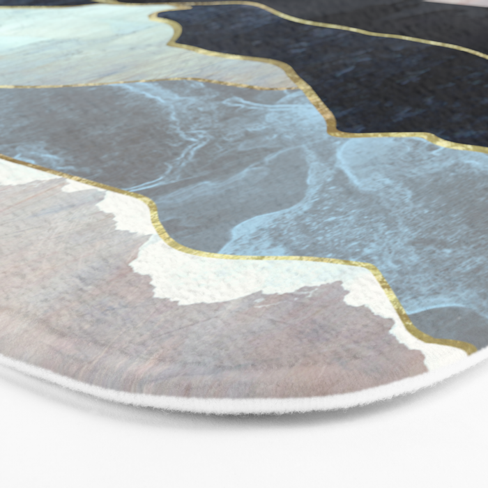 Blue Mountain Lake Bath Mat Gallery Image 3