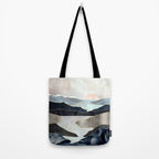 Blue Mountain Lake Tote Bag Gallery Image 2